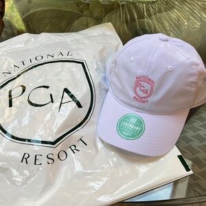Legendary Headwear PGA National Resort Cap - Adult Small Fit - NWT Women or Men